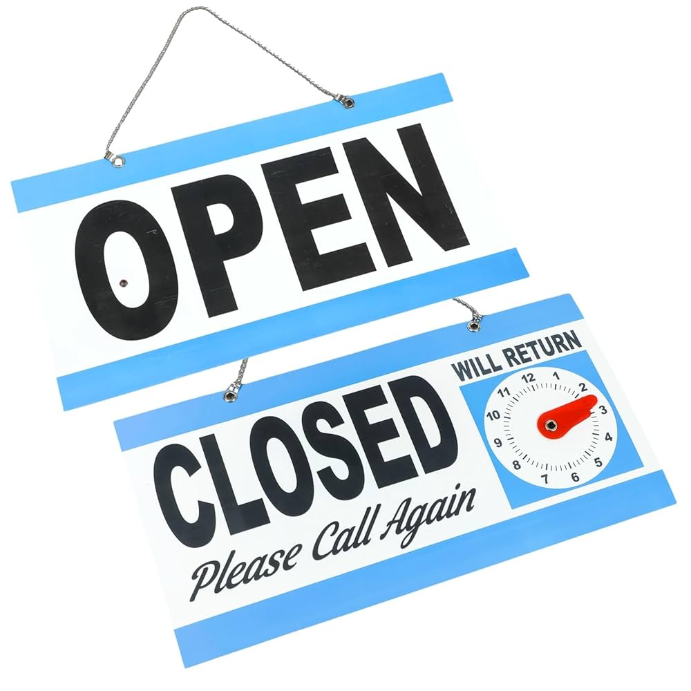 Amazon | NOELAMOUR Open Close 看板 プレート sign サイン 標識